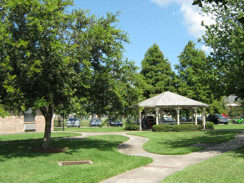 outside gazebo